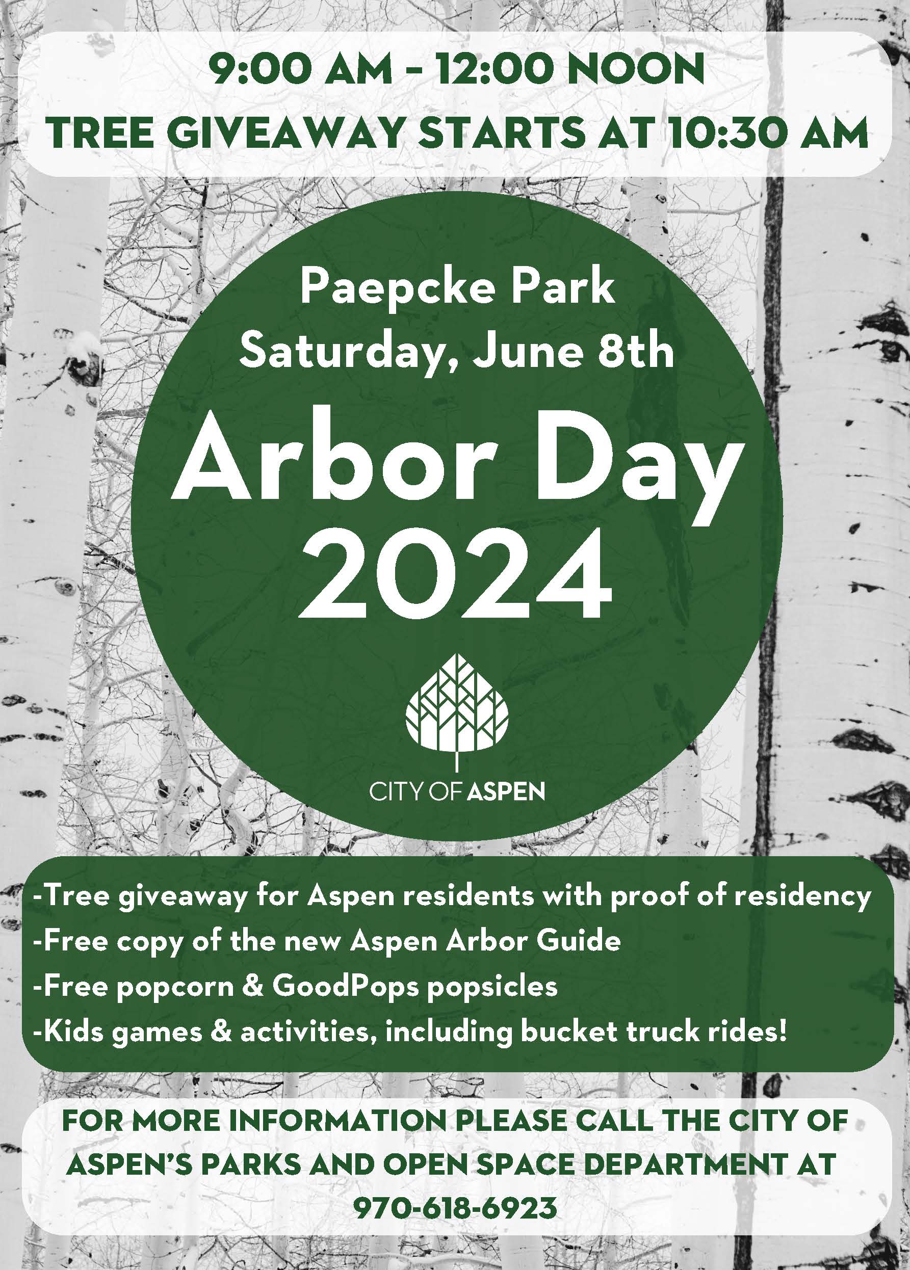 Celebrate Arbor Day with the City of Aspen Aspen